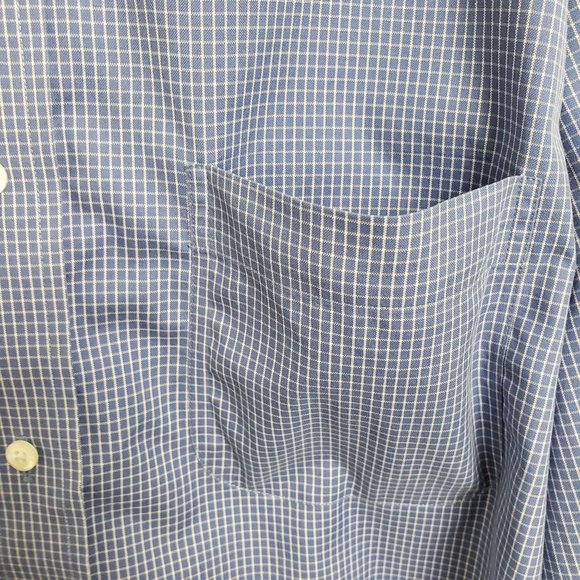 Brooks Brothers Micro Plaid Button Down Shirt Non - Picture 5 of 8